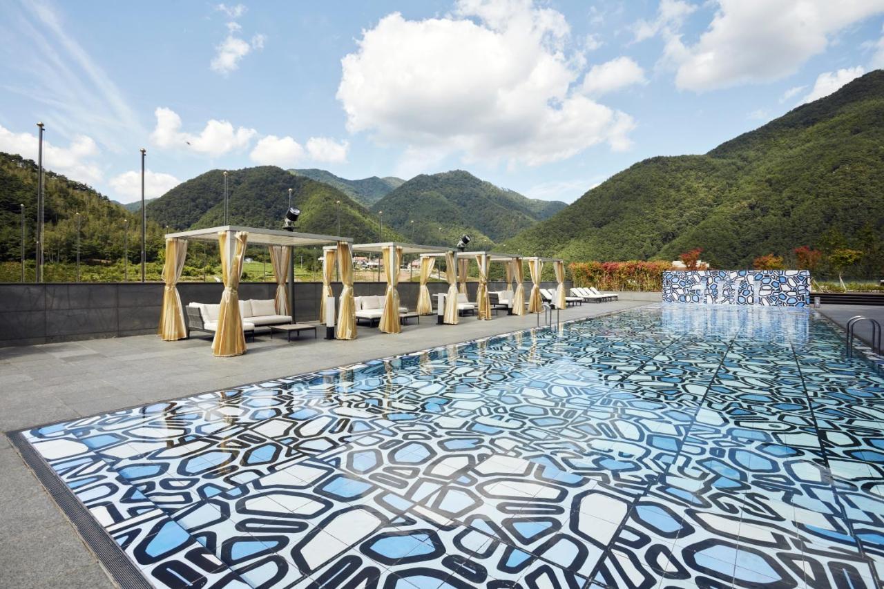 PARK ROCHE Resort&Wellness Jeongseon Exterior foto